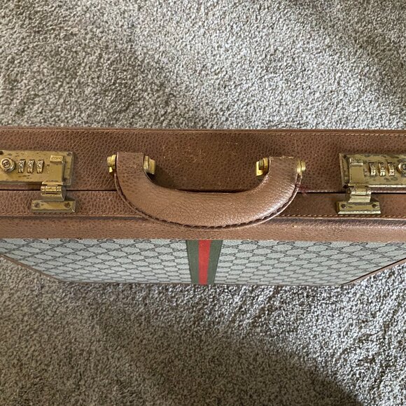 Gucci Briefcase - Savoy Hard Briefcase Vintage - Gucci Web Stripe Briefcase - Picture 5 of 8